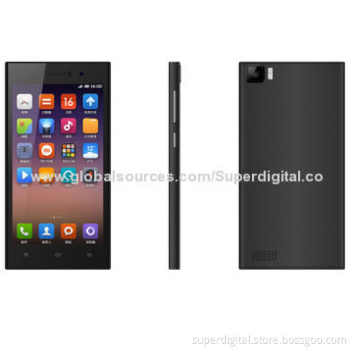 5-inch Smartphones, Android 4.2 OS/MTK6582 Quad-core 1.2GHz, Supports 3G/Bluetooth/Wi-Fi/GPS